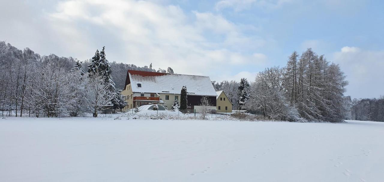 Villa Alte Schaeferei Bad Gottleuba Exterior foto